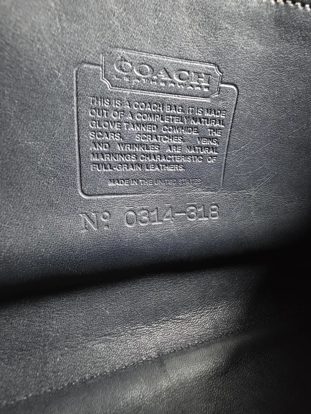Coach exceptional vintage